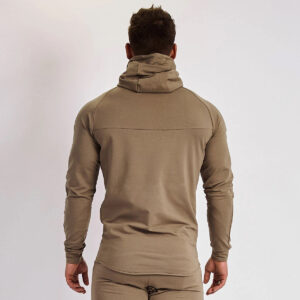 Khaki Pullover Hoodie