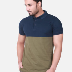 Men’s Polo Shirt, Yarn dyed engineered striped